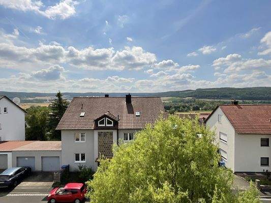 Ausblick Dachgeschosswohnung