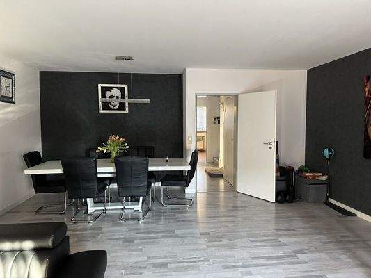 Essbereich eines Wohnzimmers