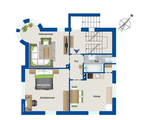 Grundriss - Erdgeschoss