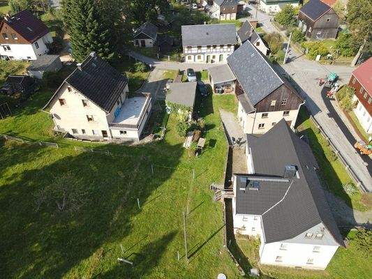 Luftbild Haus und Scheune