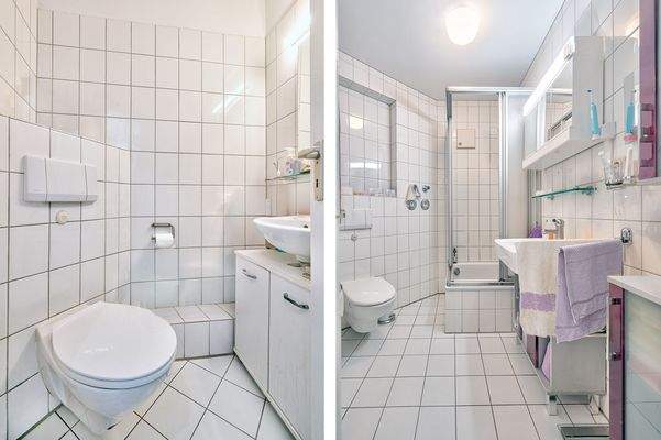 Gaeste-WC & Badezimmer