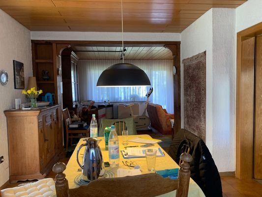 Ansicht Esszimmer