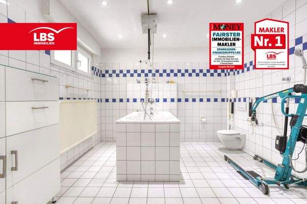 Badezimmer für Menschen mit Bewegungsmangel