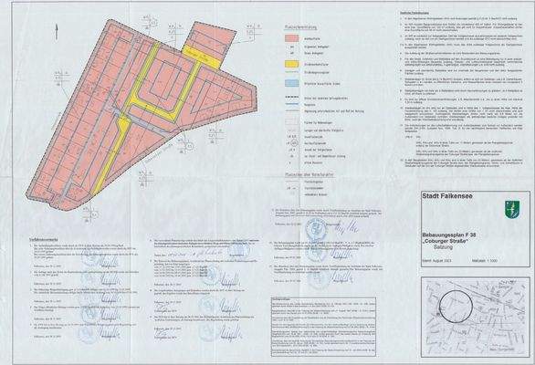 Bebauungsplan für Hamannstraße 34 in 14612 Falkensee
