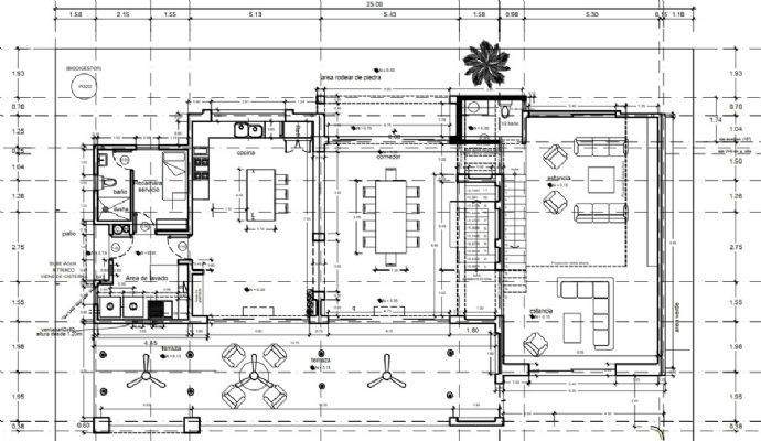 Grundrissplan Erdgeschoss