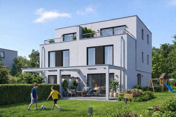 Linke Doppelhaushälfte