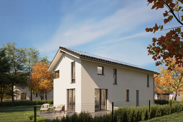 Blick vom Nachbargrundstück