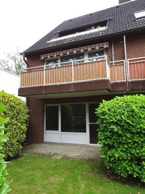 6 m² überdachter Terrassenbereich