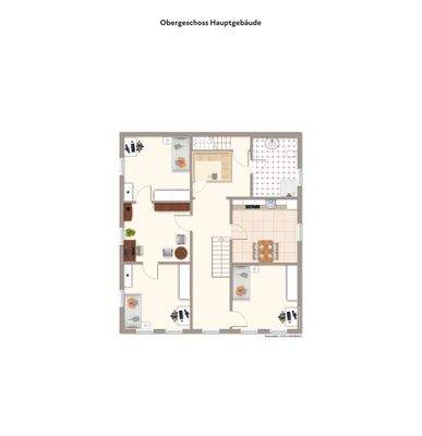 Obergeschoss (Hauptgebäude)