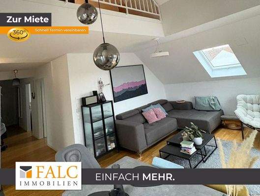 Essbereich mit Blick auf Galerie