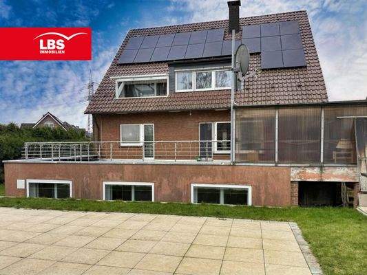 Rückseitige Hausansicht