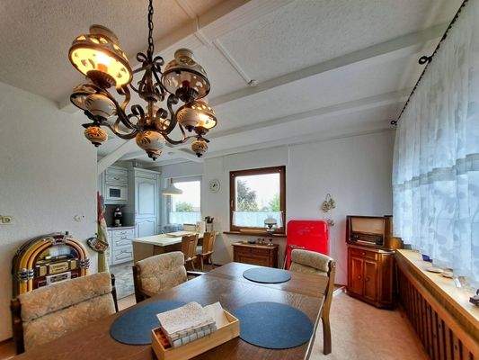 Essbereich und Küche EG