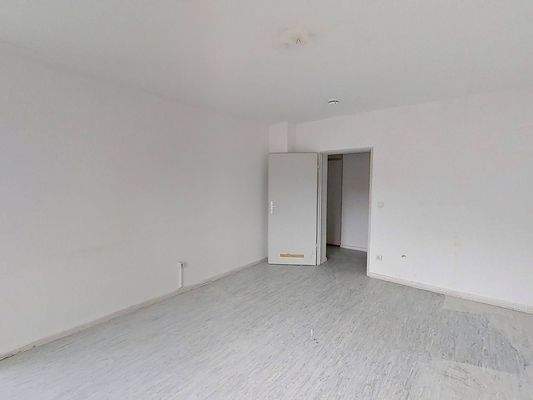 Ansicht II: Wohn- und Esszimmer