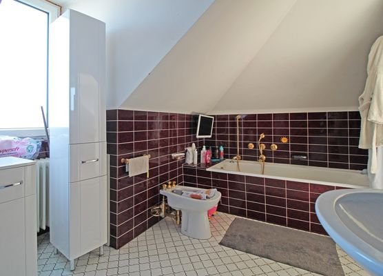 Badezimmer im Obergeschoss