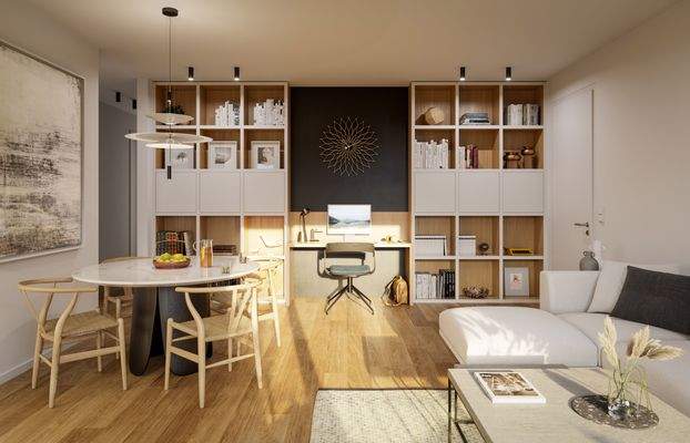 Visualisierung Wohen, Essen, Kochen