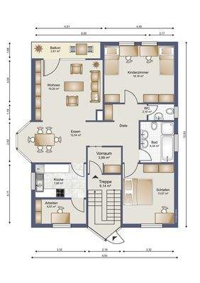 Grundriss Erdgeschoss