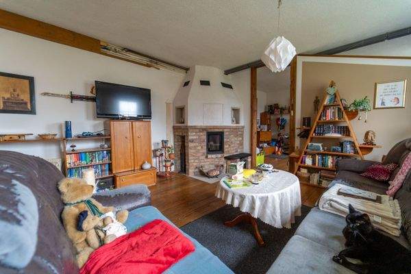 MFH- Kamin im Wohnzimmer - Whg.1