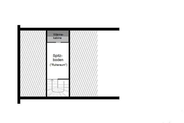 Ausgebauter Spitzboden