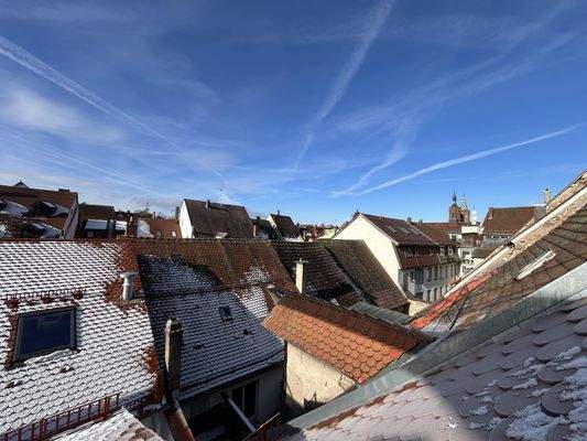 Blick aus dem Fenster