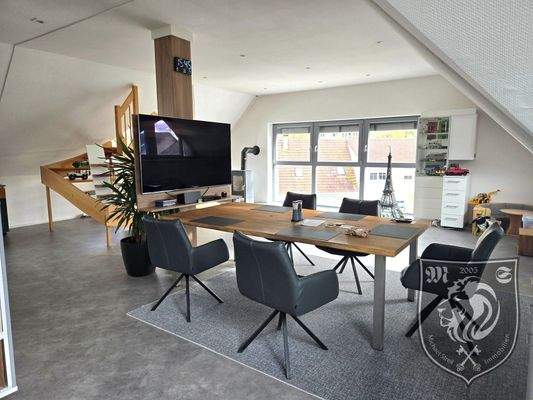 Gemeinschaftsraum Ansicht 2, Büro DG