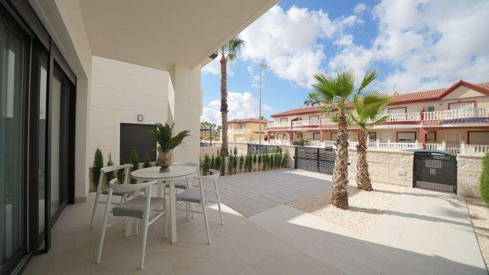 Überdachte Terrasse