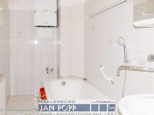Bad in Erdgeschosswohnung