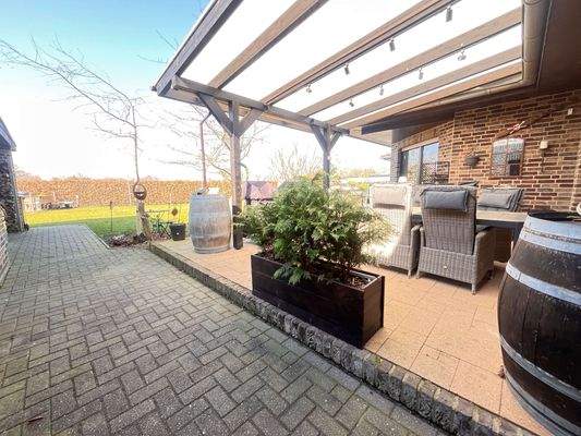 Überdachte Terrasse