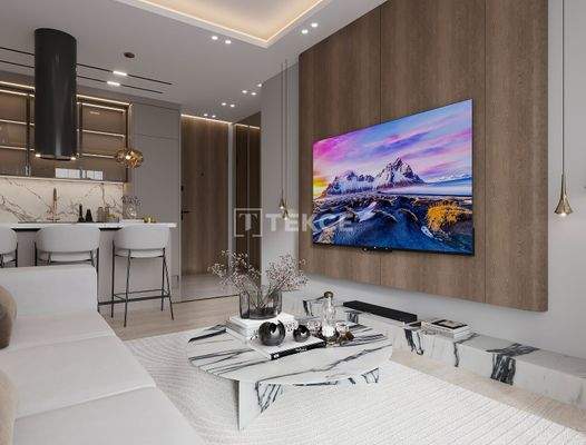 Sea View Apartments in a New Project in Mersin Ayaş