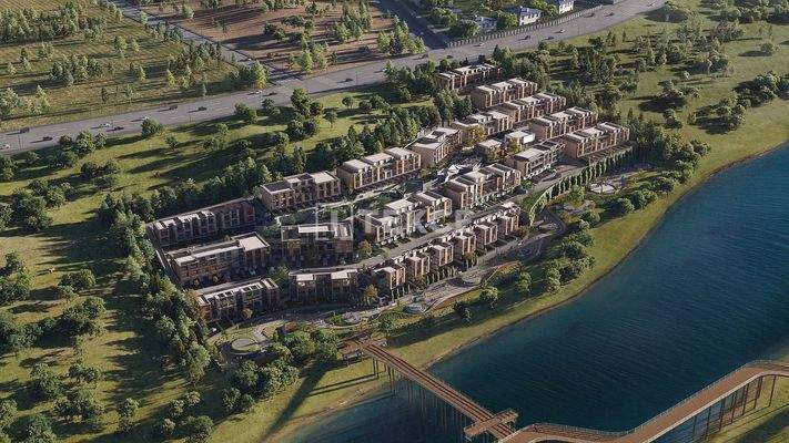 3-Storey Villas with Gardens in a Gated Complex in Başakşehir