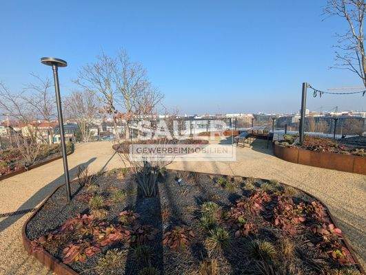 Parkanlage auf dem Dach