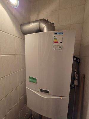 Kleines Haus EG: separate Gasheizung