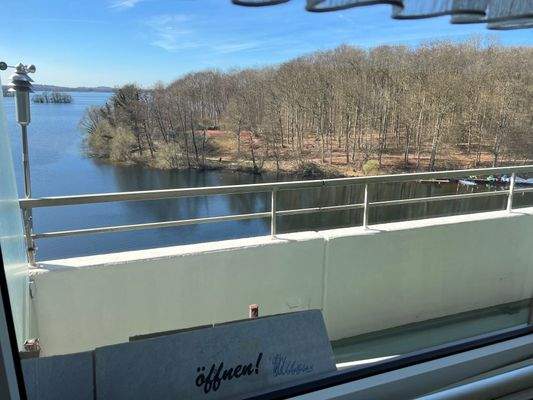 Blick aus dem Schlafzimmer