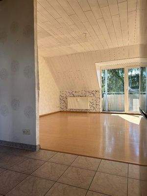 Blick ins Wohnzimmer