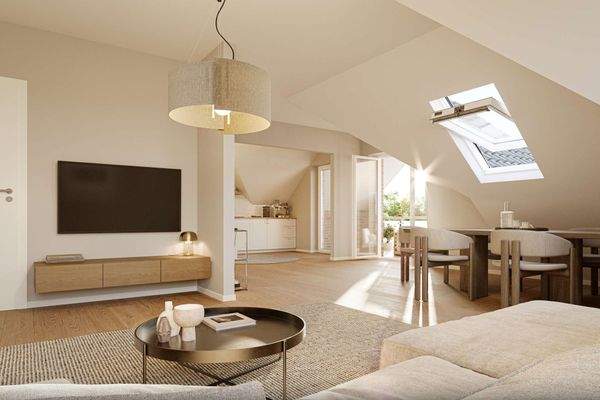 Visualisierung Wohnen und Essen