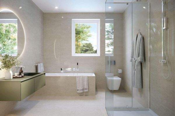 Badezimmer - Visualisierung