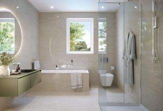 Badezimmer - Visualisierung