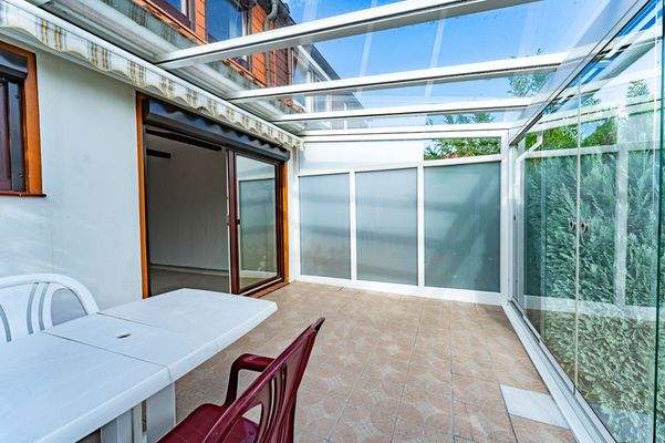 Überdachte Terrasse