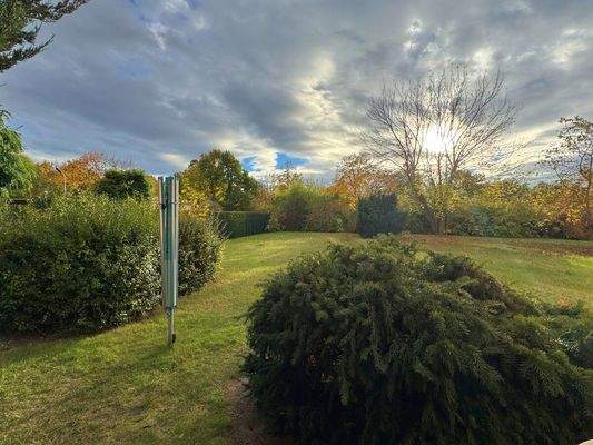 Blick von einer Terrasse