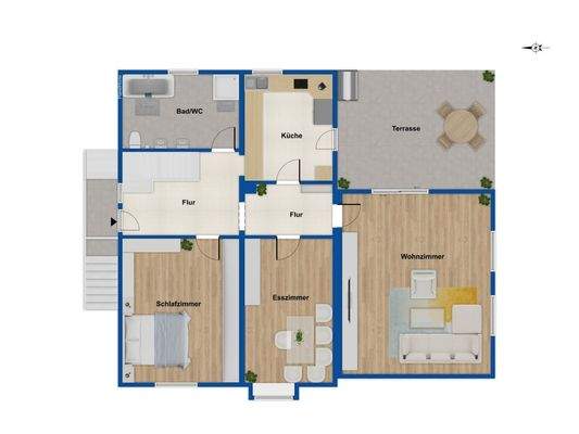 Grundriss Erdgeschoss