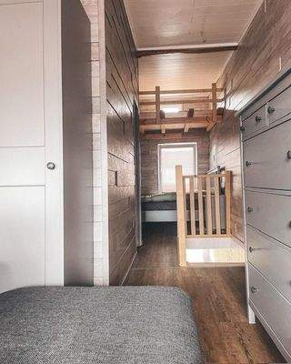 Blick zum Schlafbereich