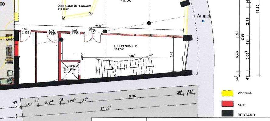 Grundriss Erdgeschoss Laden OG