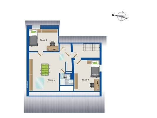 Grundriss Dachgeschoss