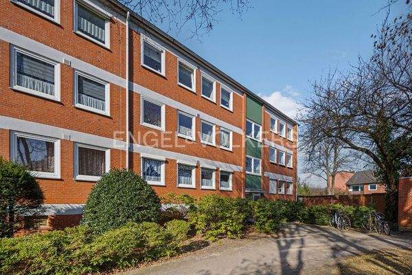 Blick auf den Hauseingang