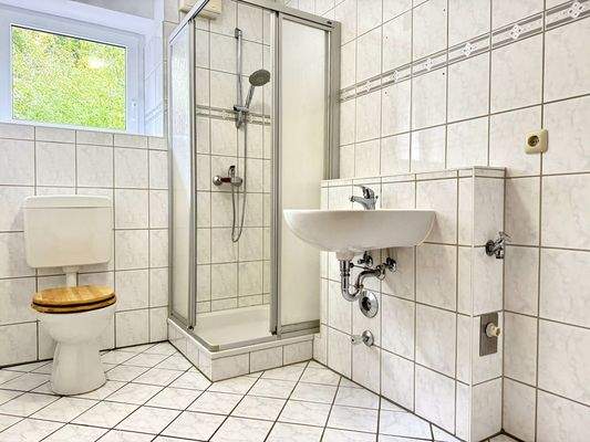 Duschbad Erdgeschosswohnung