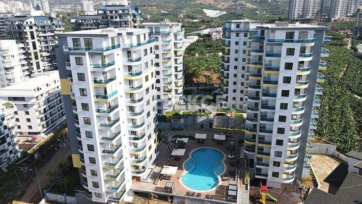 Sea View Apartments in Alanya Antalya in a Complex Close to Sea