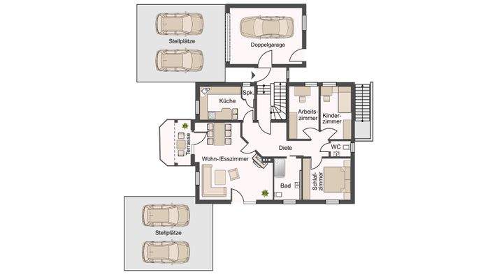Grundriss Erdgeschoss