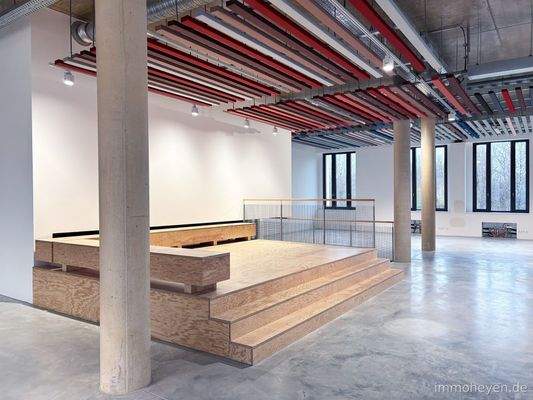 Podest im Obergeschoss