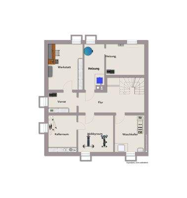 Grundriss Kellergeschoss