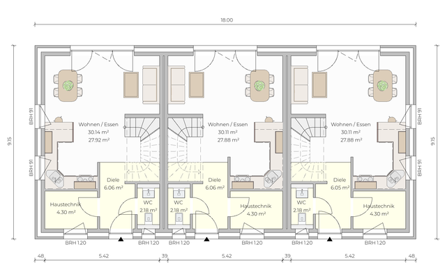 Grundriss Erdgeschoss