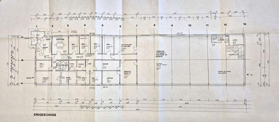 Grundriss Marmer Weg